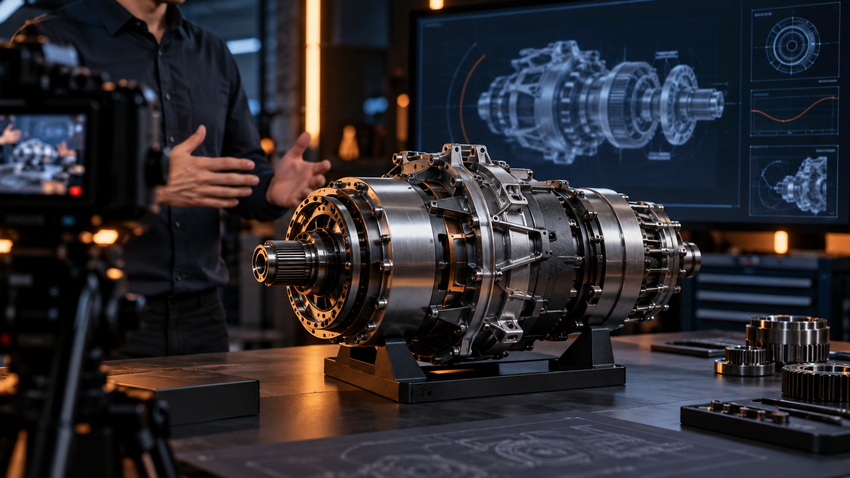 Complex engineered product presented for a clear product story